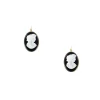 Boucles d'oreilles Camée Flore