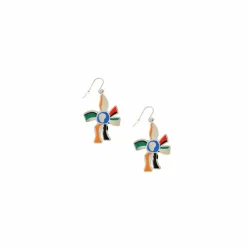 Boucles d'oreilles Fernand Léger - La Fleur qui marche