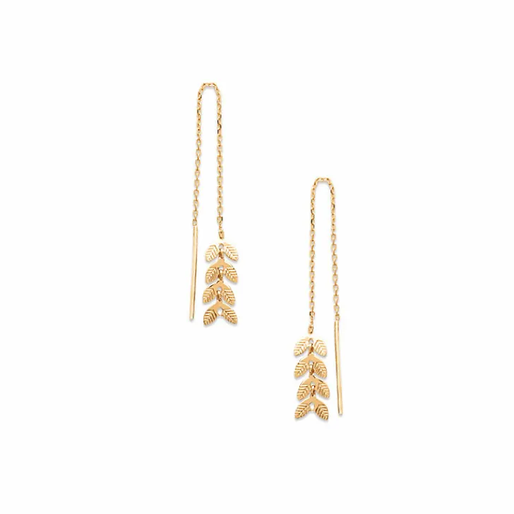 Best Boucles d'oreilles Feuilles de laurier Boucles D'Oreilles