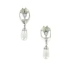 Boucles d'oreilles Gingko Art nouveau