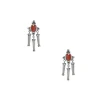 Boucles d'oreilles grecques à pendeloques