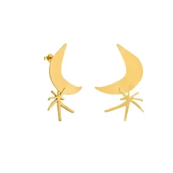 Online Boucles d'oreilles Joan Miró Lune et étoile Boucles D'Oreilles
