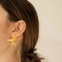 Online Boucles d'oreilles Joan Miró Lune et étoile Boucles D'Oreilles