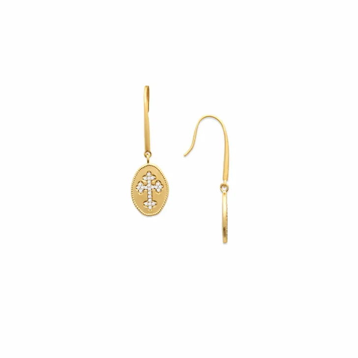 Best Boucles d'oreilles pendantes Croix Boucles D'Oreilles