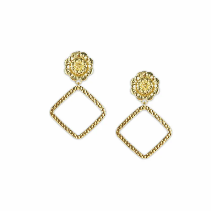New Boucles d'oreilles Rosace Petit modèle Boucles D'Oreilles