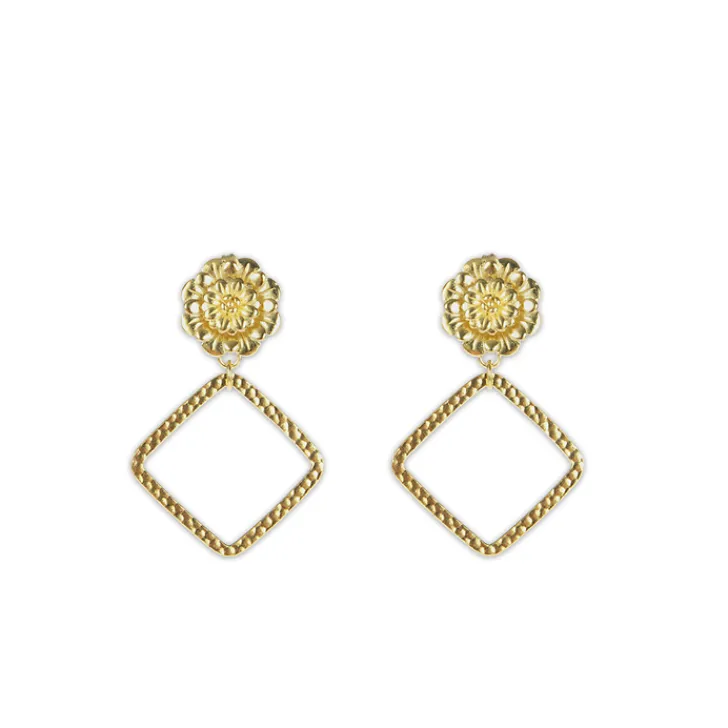 New Boucles d'oreilles Rosace Petit modèle Boucles D'Oreilles