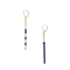 Hot Boucles d'oreilles Savoy - Bleu Boucles D'Oreilles