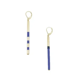 Hot Boucles d'oreilles Savoy - Bleu Boucles D'Oreilles
