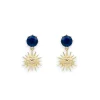 Hot Boucles d'oreilles Soleil à tiges - Les Néréides Boucles D'Oreilles