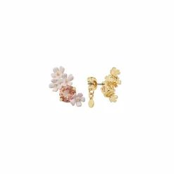 Best Boucles d'oreilles tiges Fleurs roses Berthe Morisot - Les Néréides X musée d'Orsay Boucles D'Oreilles