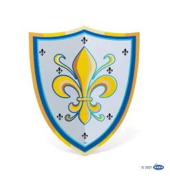 Bouclier fleur de lys en mousse - Papo