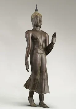 Bouddha marchant (panneaux aluminium)