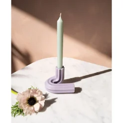 Clearance Bougeoir Templo Violet - Octaevo Design|Art De La Maison