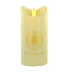 Bougie à flamme oscillante "Roi soleil"