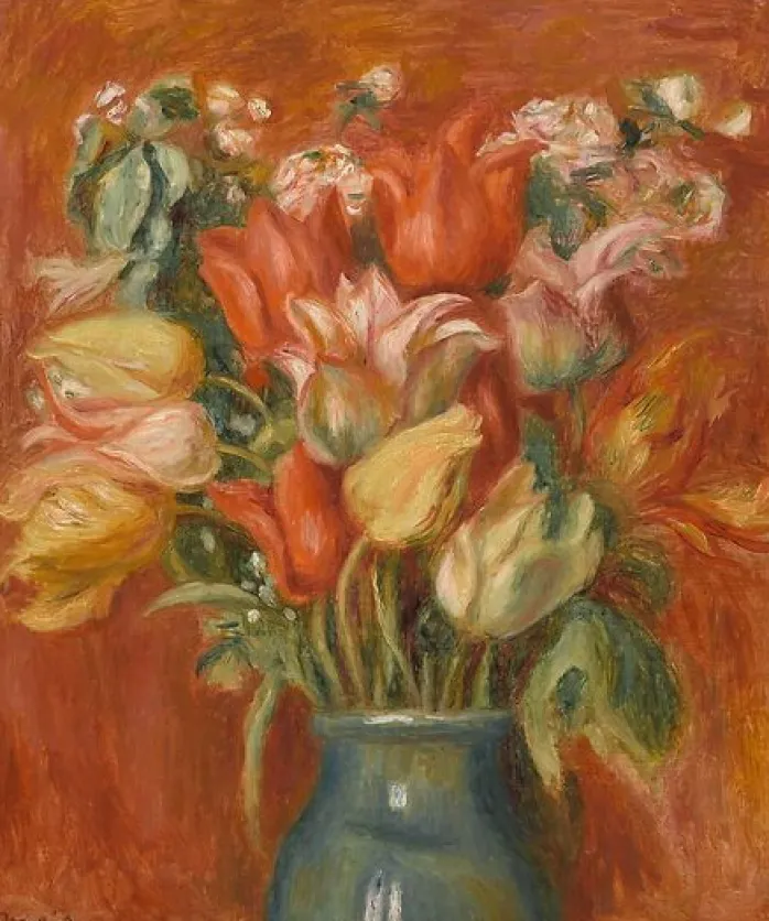 Bouquet de tulipes (toiles encadrées)