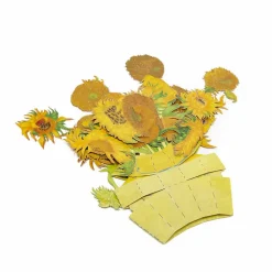 Bouquet Pop-up en papier Vincent van Gogh - Tournesols