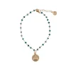 Bracelet Abeille - Bleu canard