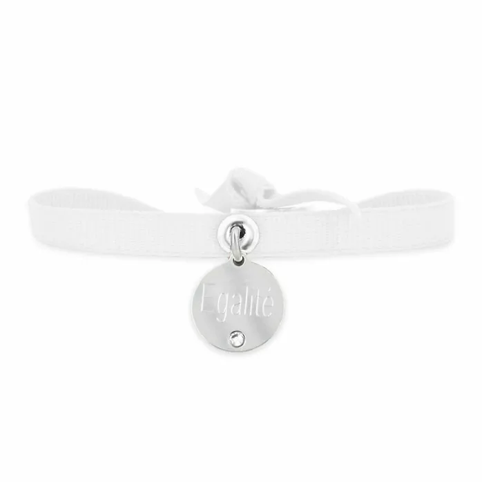 Bracelet Égalité Argenté