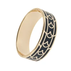 Bracelet jonc Art nouveau Bleu