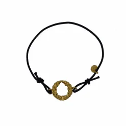 Sale Bracelet lien ajustable Couronne de laurier Bracelets