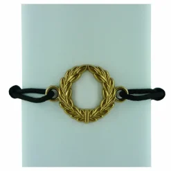 Sale Bracelet lien ajustable Couronne de laurier Bracelets
