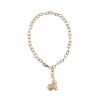 Bracelet pendeloque Lapin