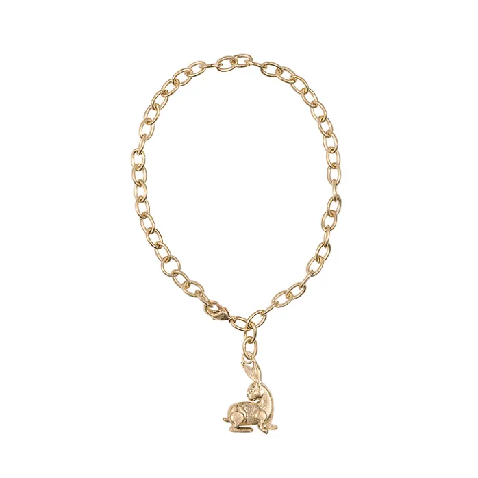 Bracelet pendeloque Lapin