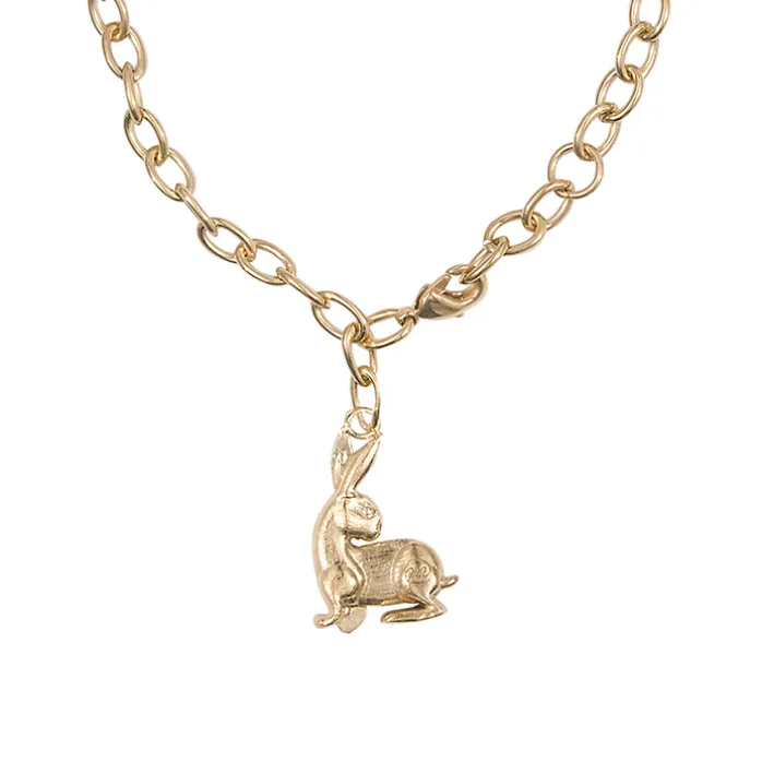 Bracelet pendeloque Lapin