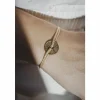 Bracelet République Française 5 centimes - Cordon doré