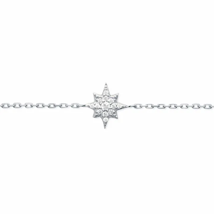 Bracelet Étoile Argent