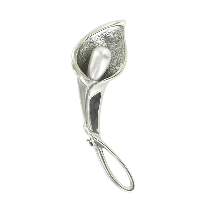 Broche Art nouveau Arum