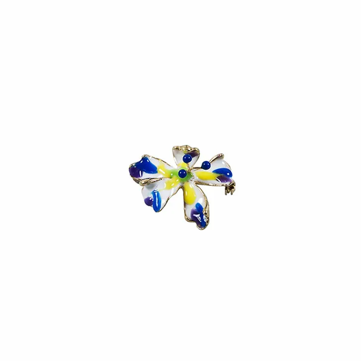 Clearance Broche Fressia violette - Cécile Boccara Broches
