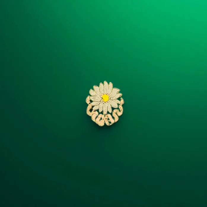 Broche Galerie des modes Marguerite
