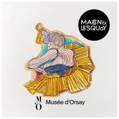 Broche Toulouse-Lautrec - Macon & Lesquoy - Musée d'Orsay