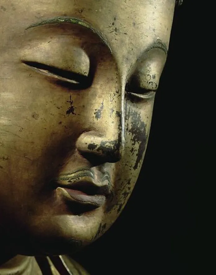 Buddha enseignant faisant le geste de la prédication (panneaux aluminium)