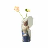 Cache vase en papier Johannes Vermeer - La laitière - Rijks Museum