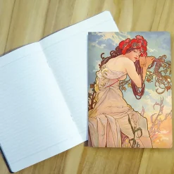 Cahier Alphonse Mucha - L'Été