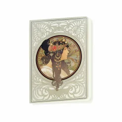 New Cahier Alphonse Mucha - Tête byzantine : brune, 1897 Cahiers Et Carnets