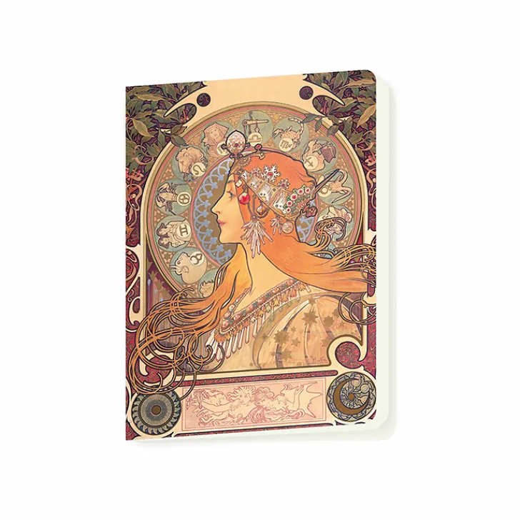 Hot Cahier Alphonse Mucha - Zodiaque, 1896 Cahiers Et Carnets