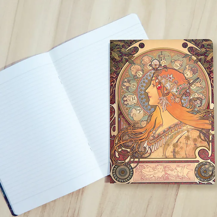 Hot Cahier Alphonse Mucha - Zodiaque, 1896 Cahiers Et Carnets