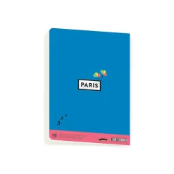 Cahier Antoine Corbineau - Plan de Paris illustré