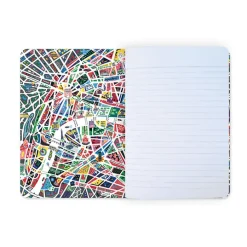 Cahier Antoine Corbineau - Plan de Paris illustré