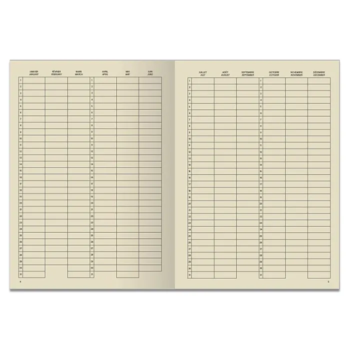 Cahier A5 Papier Tigre - Vénus/ Cabanel
