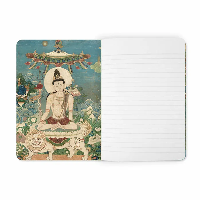 Cahier Avalokiteshvara sous son aspect Simhanada « au rugissement du lion »