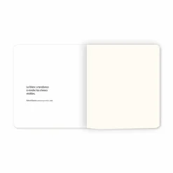 Hot Cahier carré Robert Ryman - Sans titre, 1965 Cahiers Et Carnets