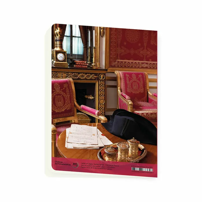 Cahier Château de Fontainebleau - Détail du motif central des pilastres de la grille de la cour d'honneur