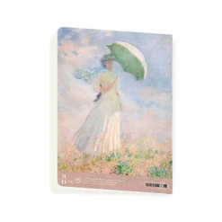 Cahier Claude Monet - Femme à l'ombrelle tournée vers la gauche