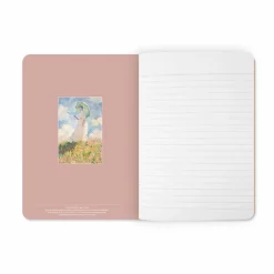 Cahier Claude Monet - Femme à l'ombrelle tournée vers la gauche