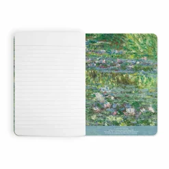 Cahier Claude Monet - Le bassin aux nymphéas, harmonie verte, 1899