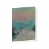 Cahier Claude Monet - Soleil couchant sur la Seine à Lavacourt, effet d'hiver, 1880